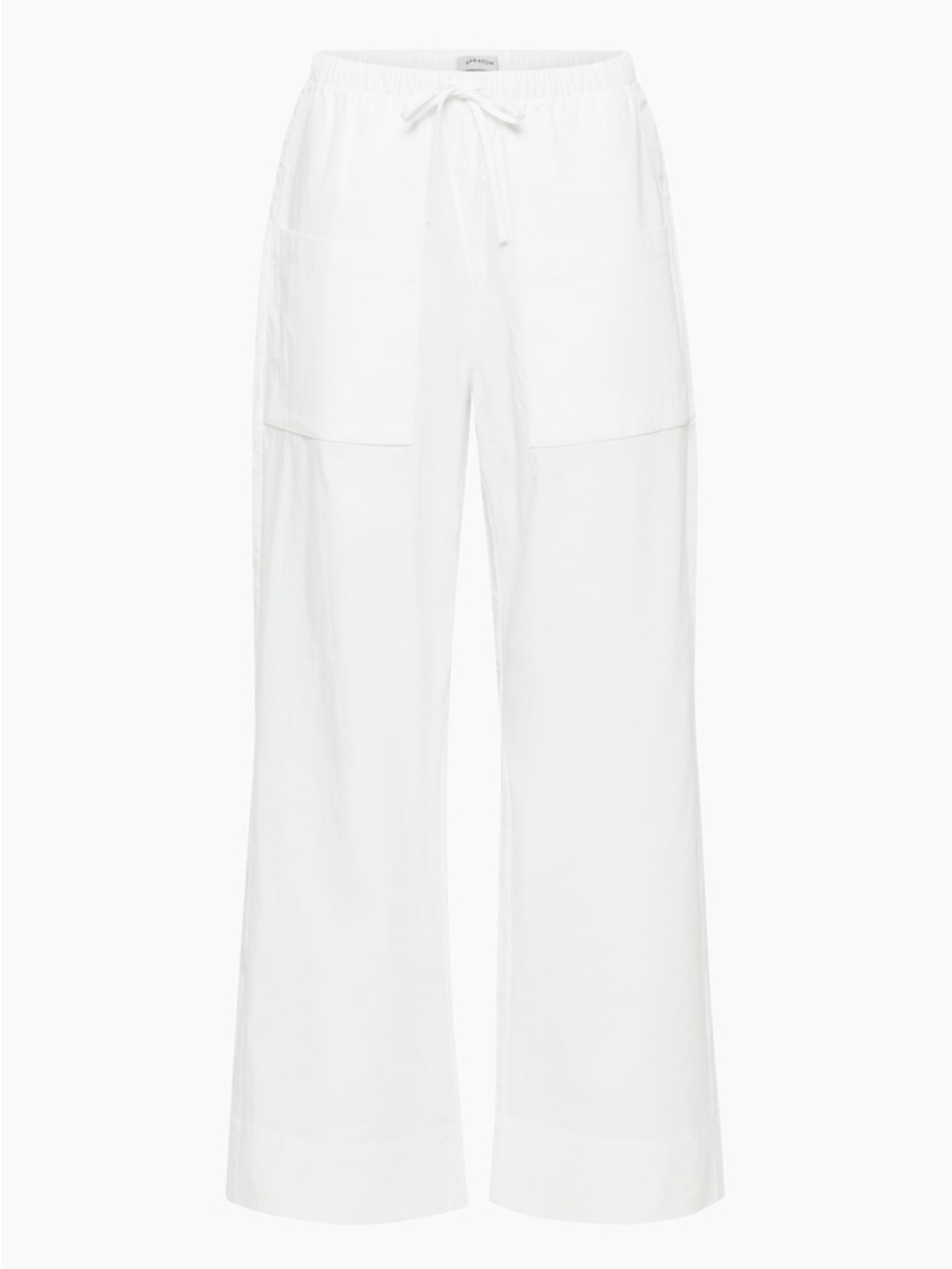 Babaton white poplin pants - Picture 3 of 6